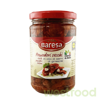 Помідори в'ялені Baresa 280(285)г /в уп.12 шт/