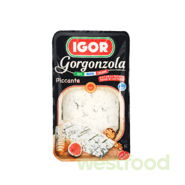 Сир IGOR 150г Gorgonzola Piccante /уп.8шт/