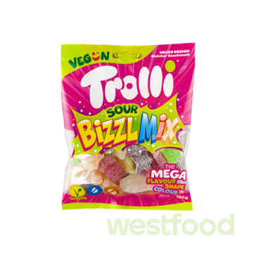 Желейки Trolli 150г BizzlMix /в уп.21шт/