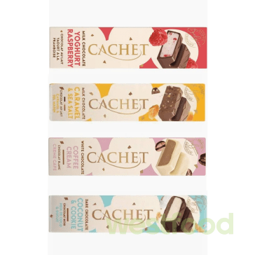 Батончик шоколадний Cachet 45-50г зі смаками в асорт.