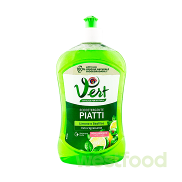Засіб для миття посуду Chante Clair 500мл лимон та базилік /уп.12шт/