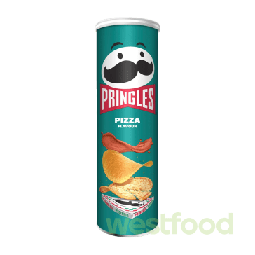 Чіпси Pringles 165г Піца  /в уп.19шт/