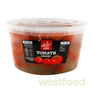 Томати солоні 3кг/5кг Чудова марка