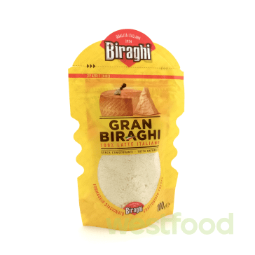 Сир Gran Biraghi тертий 100 г  /в уп.24шт/