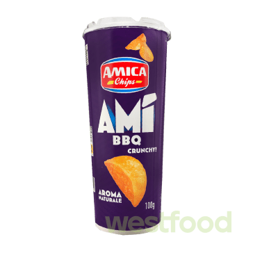 Чіпси Amica 100г BBQ /уп.16шт/