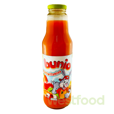 Сік Korkus 750мл Мультивітамін Bunio /уп.8шт/