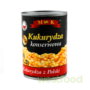 Кукурудза консервована M&K 400г /в уп.10шт/