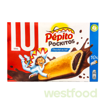 Печиво LU 295г Pepito Chocolat au Lait /уп.10шт/