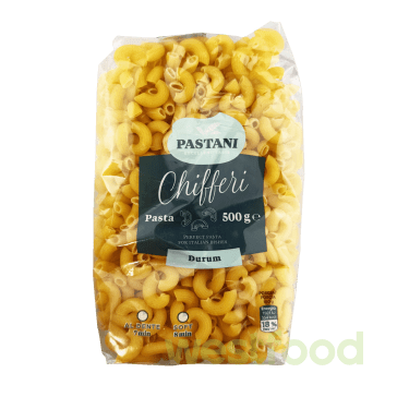 Макарони Pastani 500г Chifferi Ріжки /уп.12шт/