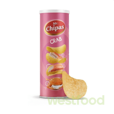 Чіпси Mr.Chipas 160г Crab /уп.24шт/