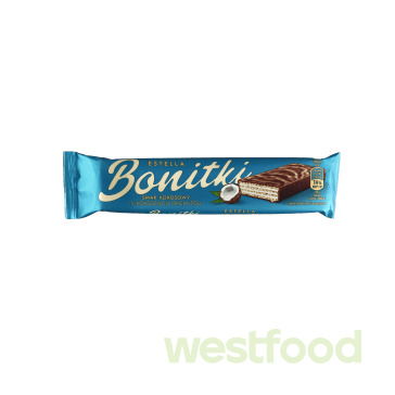 Вафлі Bonitki Estella 50г Кокос /уп.60шт/