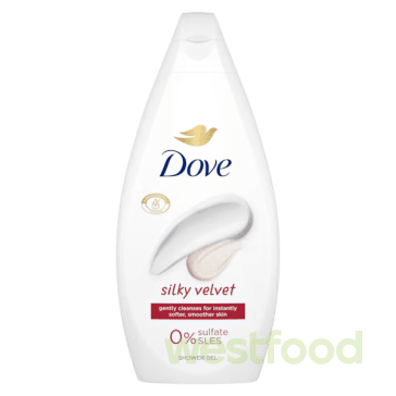 Гель для душу Dove 720мл Silky Velvet /уп.12шт/