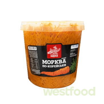 Морква по-корейськи 3кг Чудова марка