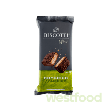 Печиво Biscotti Wow Доменіко 140г/в уп.12шт/