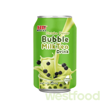Напій Чай RICO 340мл з бульбашками та молоком /уп.24шт/