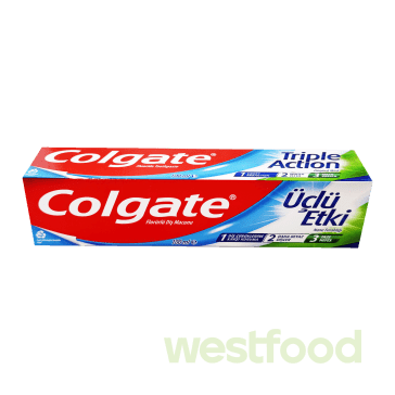 Зубна паста Colgate 100мл Потрійна дія TripleAction /в уп.12шт/