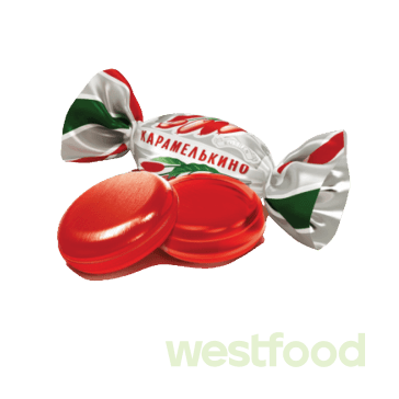 Цукерки ваг.Roshen Карамелькіно Барбарис, кг