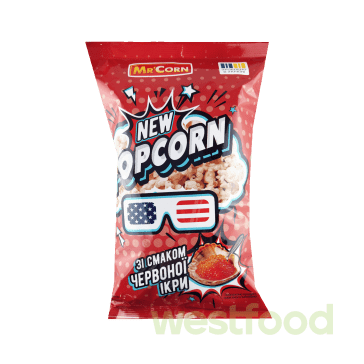 Попкорн Mr'Corn 70г червона ікра /в уп.18шт/