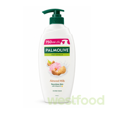 Гель для душу Palmolive 750мл Мигдальне молочко /уп.12шт/