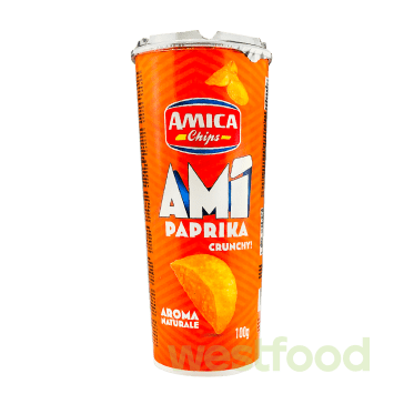 Чіпси Amica 100г Paprika /уп.16шт/