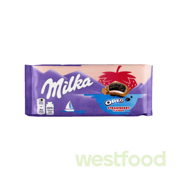 Шоколад Milka  92г Oreo Strawberry /в уп.17шт/