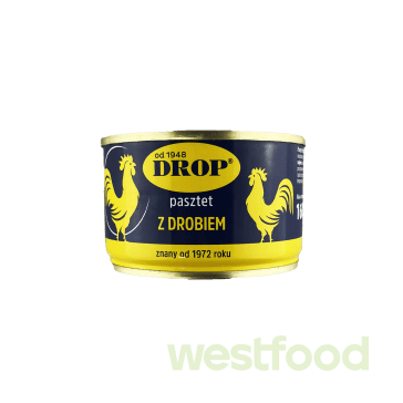 Паштет Drop з птиці 160г ж/б /уп.20шт/