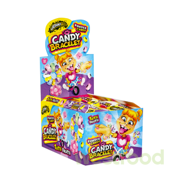 Цукерки JohnyBee Candy Bracelet, упаковка 50шт*12г