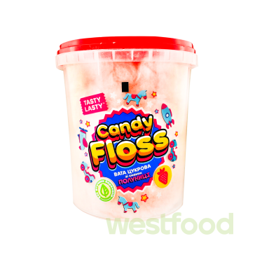 Вата цукрова зі смак.Полуниці 30г Лекорна /уп.16шт/