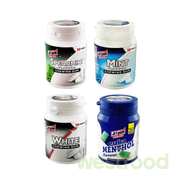 Жув.гумка JETgum Банка 70г в асорт. /уп.40шт/