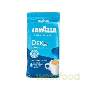 Кава мелена LAVAZZA Dek Classico без кофеїну 250г/в уп.20шт/