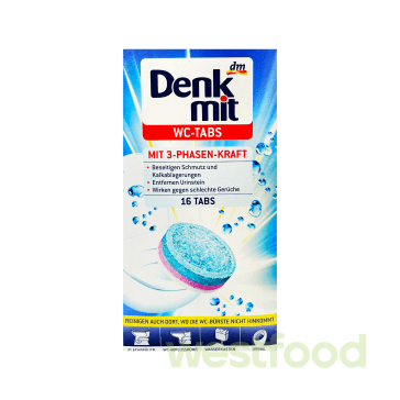 Таблетки для туалету Denkmit WC-TABS 16шт