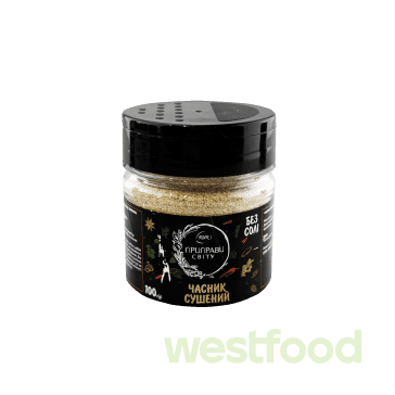Приправ.Банка Часник сушений 100г Припр.світу /уп.5шт/