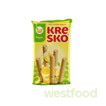 Мультизлак.снеки Kresko Банановий смак 140г /уп.24шт/