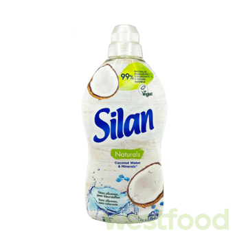 Ополіск.для прання SILAN 1.242л Naturals CoconutWater&Minerals /в уп.8 шт/