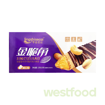 Батончик вафельний JINCUIJIAO 22г Арахіс F15-S08 /уп.20шт/