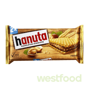Вафля Hanuta 44г /в уп.18шт/