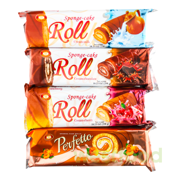 Рулет Biscuit Chocolate 290г в асорт.