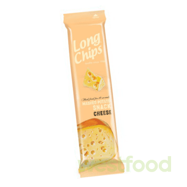 Чіпси "Long Chips" Сир 75г/в уп. 20шт./