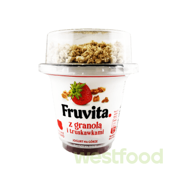 Йогурт Fruvita з гранолою 230г в асорт. /в уп.12шт/