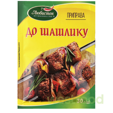 Приправа Любисток до Шашлику 30г /уп.5шт/