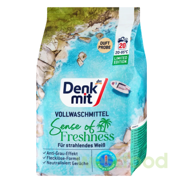 Порошок для прання Denkmit 1,3кг Sense of Freshness для білих речей