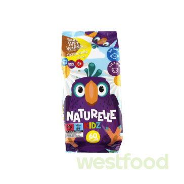 Серветки вологі Naturelle Kidz 60шт /в уп.20шт/