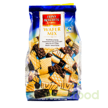 Печиво FeinyBiscuits Wafer МІХ 400г /в уп.10шт/