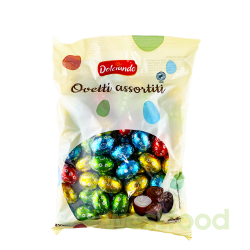Шоколадні яйця Dolciando 850г /в уп.8 шт/