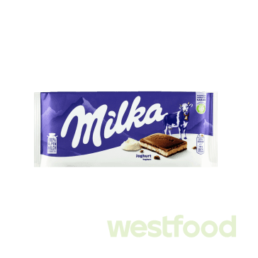 Шоколад Milka 100г Йогурт /в уп.23шт/