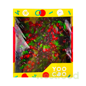 Жув.цукерки YooCoo 1,5кг Вишеньки/Twin Cherries