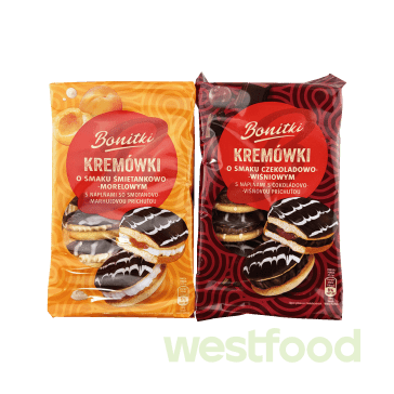 Печиво Bonitki Kremowki 330г в асорт./уп.5шт/