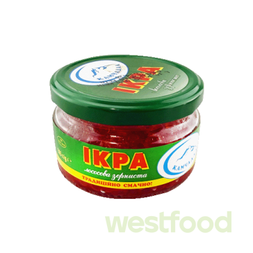 Ікра лососева зерниста Камчадал 185г с/б