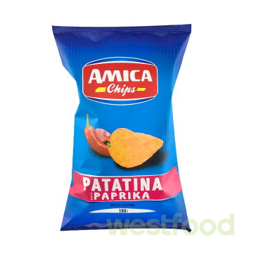 Чіпси Amica Patatina 100г Paprika /уп.20шт/