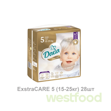 Підгузники Dada ExstraCARE 5 (15-25кг) 28шт/в уп.4шт/